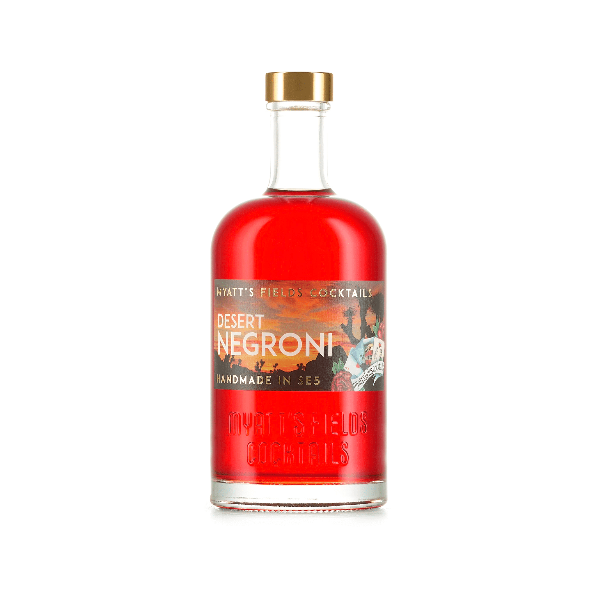 DESERT NEGRONI - Myatt's Fields Cocktails