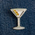 MARTINI ENAMEL BADGE - Myatt's Fields Cocktails